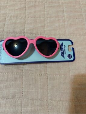Babiators Pink Heart Kids Sunglasses